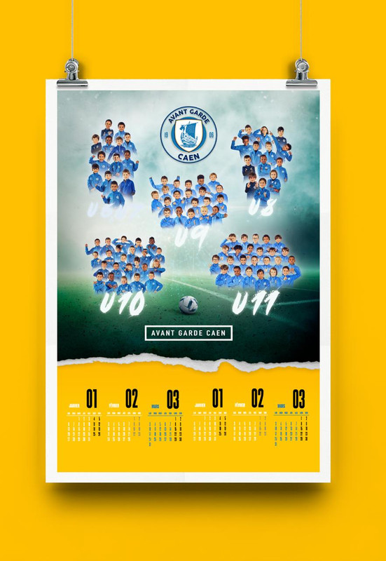 Calendrier 1 page
